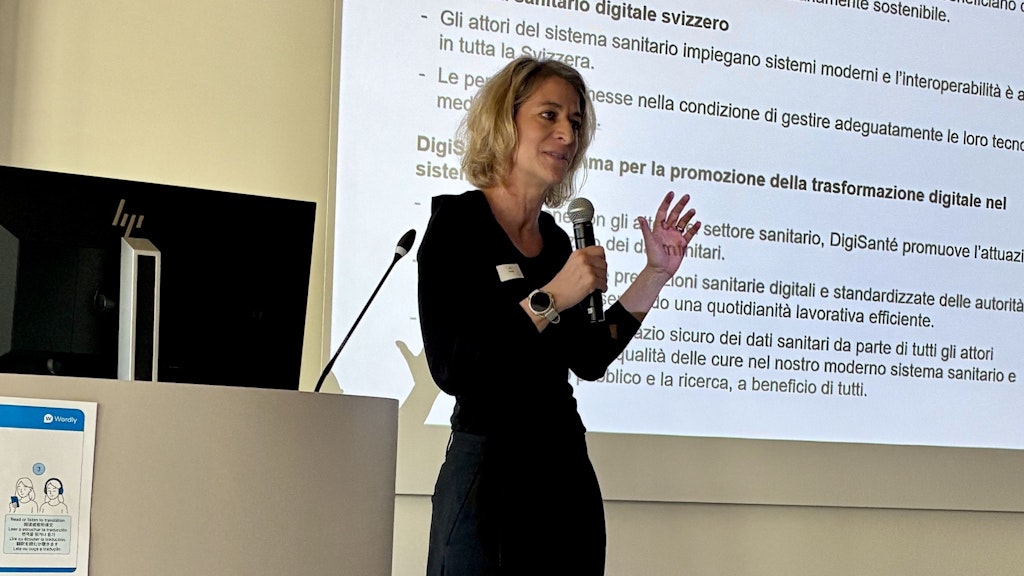 Katrin Crameri, corresponsabile DigiSanté 